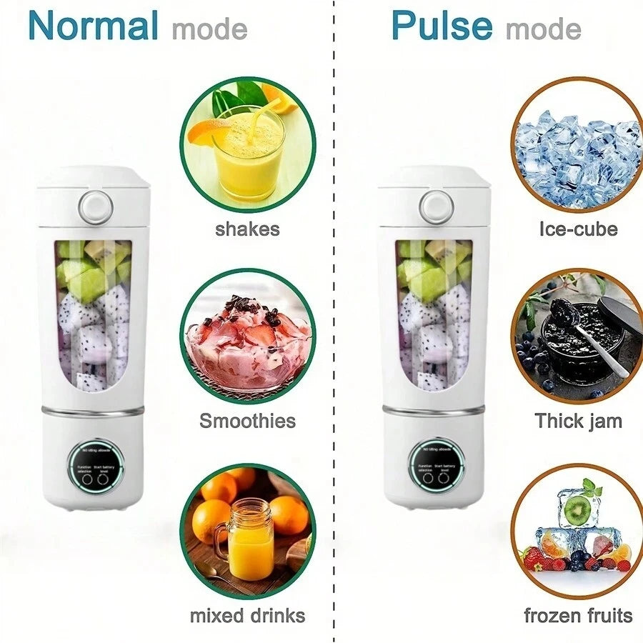 New Portable, Rechargeable, Stainless Steel Handheld blender