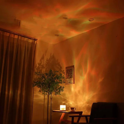 Ocean Wave Aurora Projector Light
