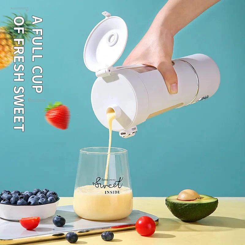 New Portable, Rechargeable, Stainless Steel Handheld blender
