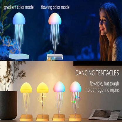 LED Jellyfish Lamp with 9 Tentacles
