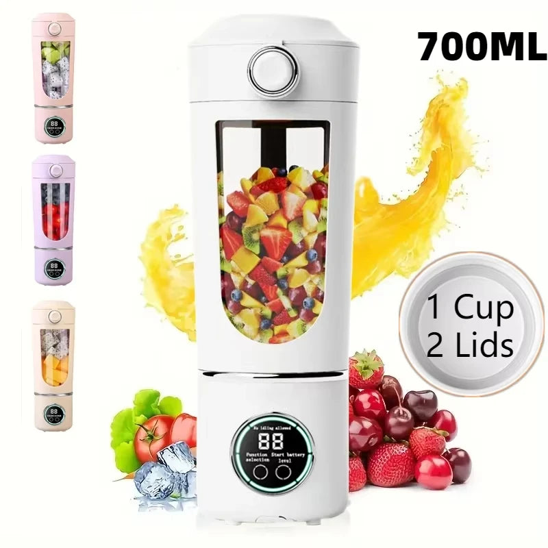 New Portable, Rechargeable, Stainless Steel Handheld blender